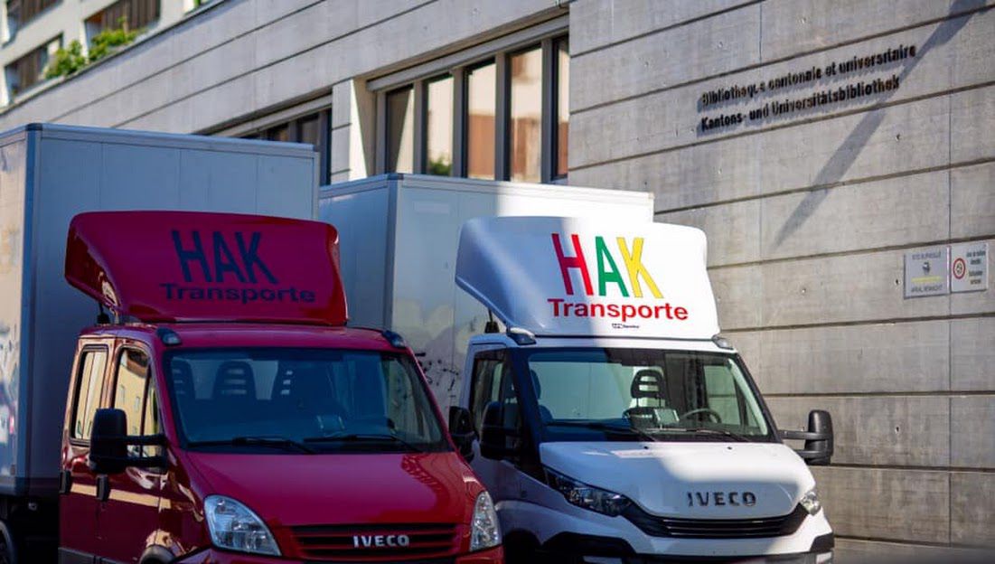 Chargement sécurisé – Transport B2B HAK Transporte Berne