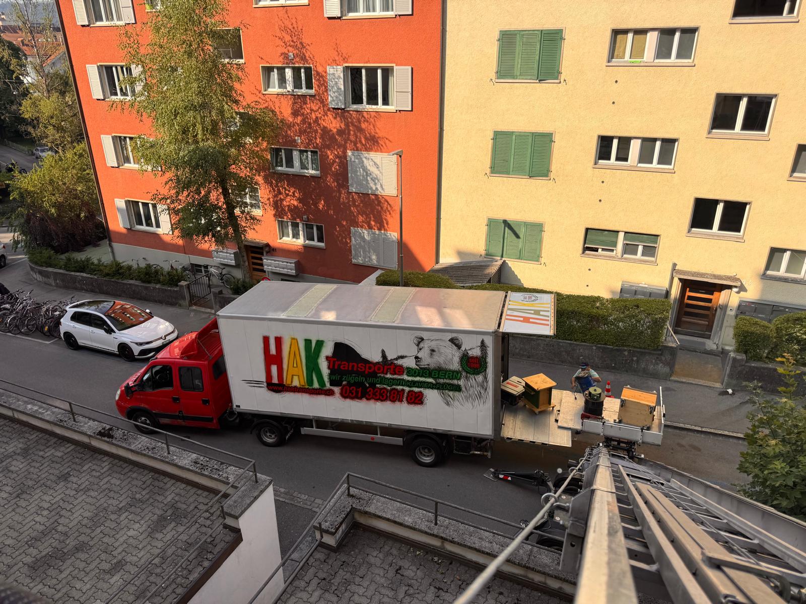 Camion HAK Transporte – Transport entreprise Suisse alémanique